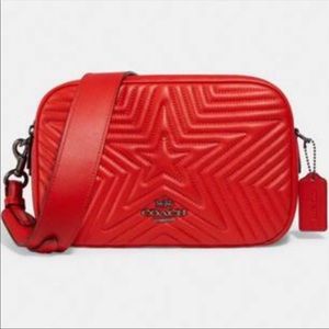 COACH X Star quilted leather Jes NWOT